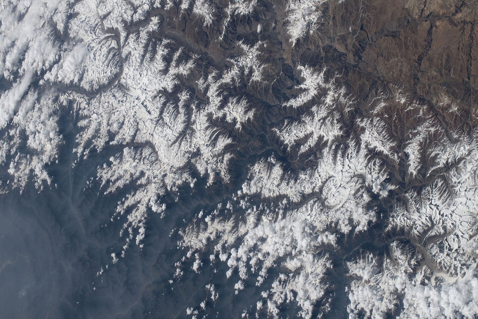 The Himalaya, between Nepal and Tibet